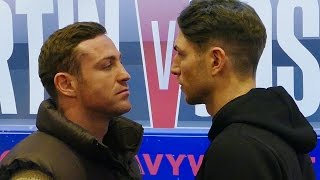 Mathew Macklin vs Brian Rose FACE OFF [upl. by Rabi594]