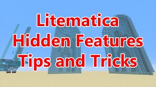 Litematica Guide  Really useful features tips and tricks [upl. by Eelano627]