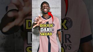 Dembele dicoret dari skuad PSG vs Arsenal [upl. by Tyree756]