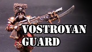 How to paint Vostroyan Firstborn Imperial Guard [upl. by Haleemaj]