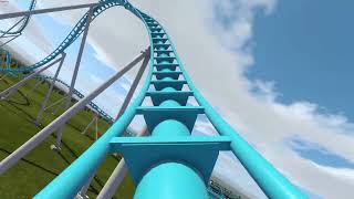 Abysus  Vekoma MK1101  A Nolimits 2 Coaster [upl. by Simdars]