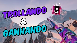 TROLLANDO E GANHANDO NA RANKED [upl. by Atikkin]