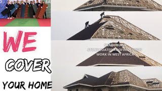 Installation Guide of Stone Coated Metal Roof Tile [upl. by Salhcin]