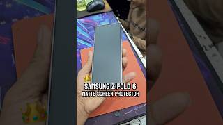 SAMSUNG GALAXY Z FOLD6 Screen Protector Matte scratch protection Galaxy Ai￼ [upl. by Ainevul]