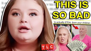 HONEY BOO BOO MOM EXPOSED she spent all her money [upl. by Oirottiv]