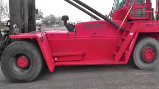 D3351  9000kg Hyster H2200XM12EC empty container handler from 2007 [upl. by Stevana228]