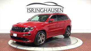 2015 Jeep Grand Cherokee SRT in Redline 2 Coat Pearl  683421 [upl. by Nebe]