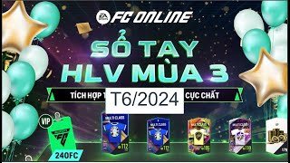 REVIEW  Full Sổ Tay HLV FO4 T62024  Khá Ngon Đáng Đầu Tư  FC Online [upl. by Nichani]