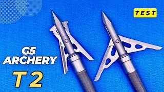 G5 T2 100gr BROADHEAD TEST [upl. by Gnil468]