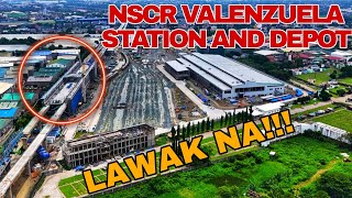 NSCR VALENZUELA STATION AND DEPOT UPDATE [upl. by Belter]