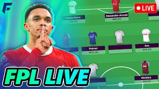 FPL GW18 DEADLINE STREAM  Transfer Made 🔒 [upl. by Eniawd]