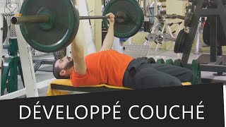 Développé Couché  TECHNIQUE  ERREURS A EVITER Musculation des épaules et des pectoraux [upl. by Orv491]