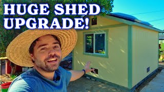 I Demolished My Old Shed To Make Way For My Dream Shed [upl. by Sedgewinn]