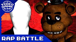 Freddy Fazbear vs Slenderman  Video Game Rap Battle [upl. by Emanuela]