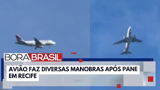 Avião que ia de Recife para o Aeroporto de Guarulhos SP tem falha mecânica  Bora Brasil [upl. by Ybrik507]