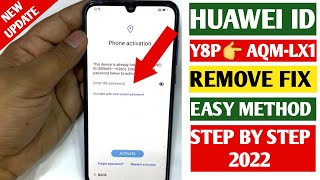 Huawei Y8P Huawei ID Bypass 2022 AQMlx1 C185Downgrade And Huawei ID Remove Without Pc 100 Work✅ [upl. by Aleik]