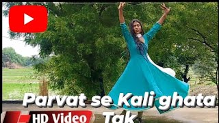 parvat se Kali ghata takraai song shridevi  Rishi Kapoor  dance  video Priya Devi  song [upl. by Nnaid]