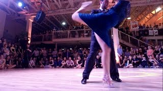 Fausto Carpino y Stephanie Fesneau  Belgrade Tango Encuentro 2017  A mis compañeros [upl. by Baryram]