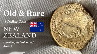 Rare 1990 New Zealand 1 Dollar Coin Unveiling its Value and Rarity [upl. by Karmen]