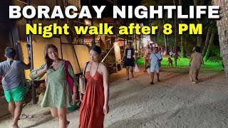 Nightlife in Boracay Island 2024 WOULD YOU VISIT PHILIPPINES FOR THIS [upl. by Narayan747]