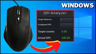 How To Check Your Mouse DPI In Windows PC [upl. by Reece]