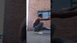 Assisted Pistol Squat Unlocked calisthenicsmotivation fypシ゚viral viralvideo 100subscribers [upl. by Lletnahc]