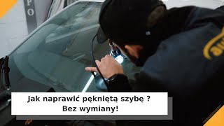 Jak naprawić pękniętą szybę samochodową  Bez wymiany AutoGamma [upl. by Eiramyelhsa]