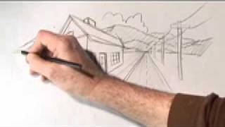 How To Draw One and TwoPoint Perspective with Karl Gude [upl. by Adas412]