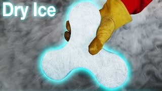 WORLDS COLDEST FIDGET SPINNER DRY ICE [upl. by Nyla]