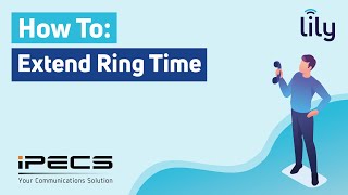 iPECS 1000i  How To Extend Ring Time [upl. by Kirch352]