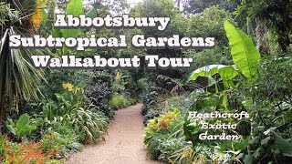 Abbotsbury Subtropical Gardens Walkabout Tour [upl. by Abrahan]