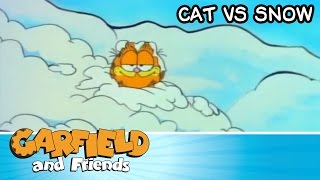 Cat VS Snow  Garfield amp Friends [upl. by Alisander802]