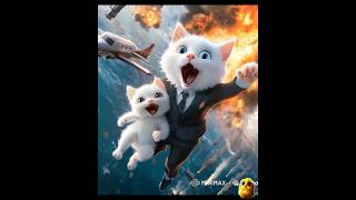 How a cute cat father and son found a way to survive a plane crash [upl. by Hacim]