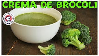 Crema de brocoli y espinacas Comida super saludable [upl. by Jamille]