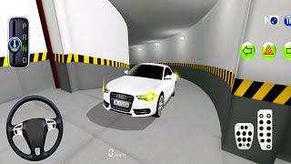 New Sedan Car For Parking  3d Driving Class android game play video  Car Game gameplay cargame [upl. by Tawney]