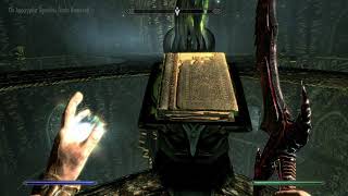 Skyrim SEAt The Summit of Apocrypha book puzzle PS4 [upl. by Schofield]