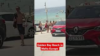 Golden Bay Beach inMalta Europe song [upl. by Aivizt]