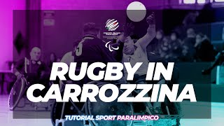 tutorialparalimpici Rugby in carrozzina [upl. by Hserus]