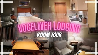 Vogelweh Lodging Military Base in Kaiserslautern Germany Room Tour 1 bedroom [upl. by Ainoz]