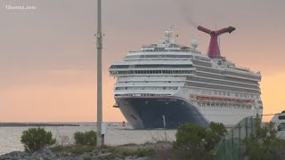 Upcoming cruises canceled after Carnival ship catches fire near Bahamas [upl. by Lleder]