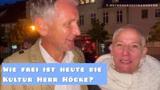 Wie frei sind Kultur und Kulturschaffende in Deutschland Herr Höcke  Eine Schauspielerin fragt [upl. by Darin121]