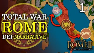 WHAT A START  Total War ROME 2  ROME Narrative Campaign Divide Et Impera 1 [upl. by Eicram]