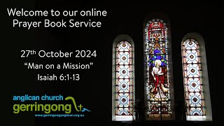 GAC Online Prayer Book Service 27th October 2024 [upl. by Akemhs974]