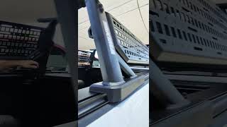 Ram 2500 Rebel Retrax Tonneau Cover Yakima Bed Rack amp NFab Running Boards [upl. by Eleynad]