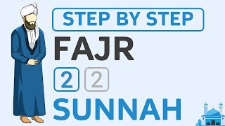 Learn How to Pray 2 Rakat Sunnah of Fajr Salah  StepbyStep Prayer Tutorial  Men Hanafi Method [upl. by Nadroj334]