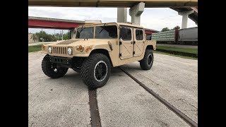 1994 AM General Humvee MME Hard Doors Walk Around [upl. by Willetta]