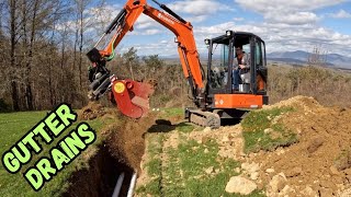 Gutter Drains FAILED and FLOODED This Basement Lets Fix It [upl. by Adnahcal]