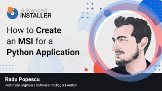 How to package your Python Application and create an MSI installer [upl. by Yrailih]