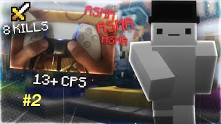 Minecraft Hive Skywars PS5 Controller Handcam  ASMR PVP [upl. by Tali844]