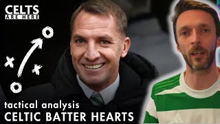 BEST PERFORMANCE YET Celtic v Hearts Analysis [upl. by Mert]